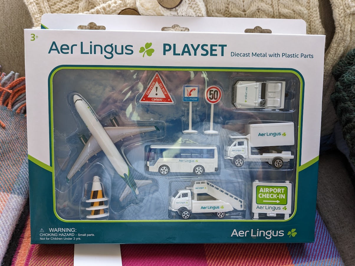 Diecast Aer Lingus Airport Playset